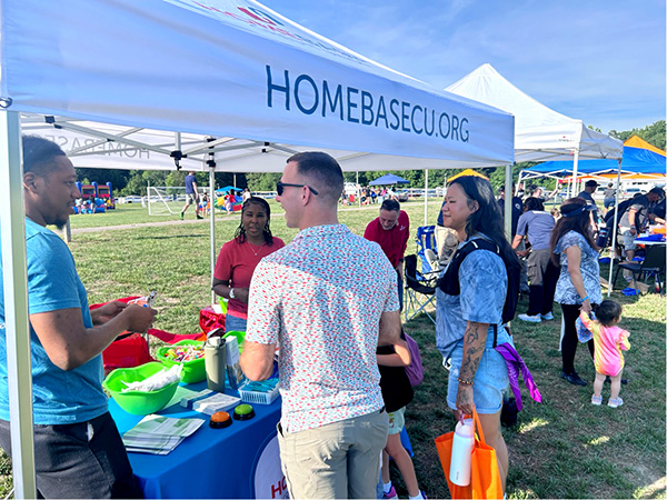 1 Bridging the Gap, stop the violence, Community Awareness Event Homebase staff at community event