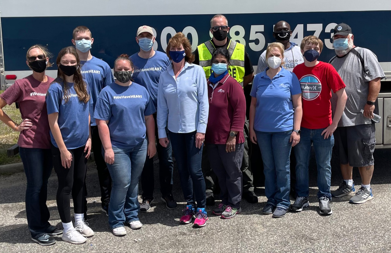 shred day volunteers