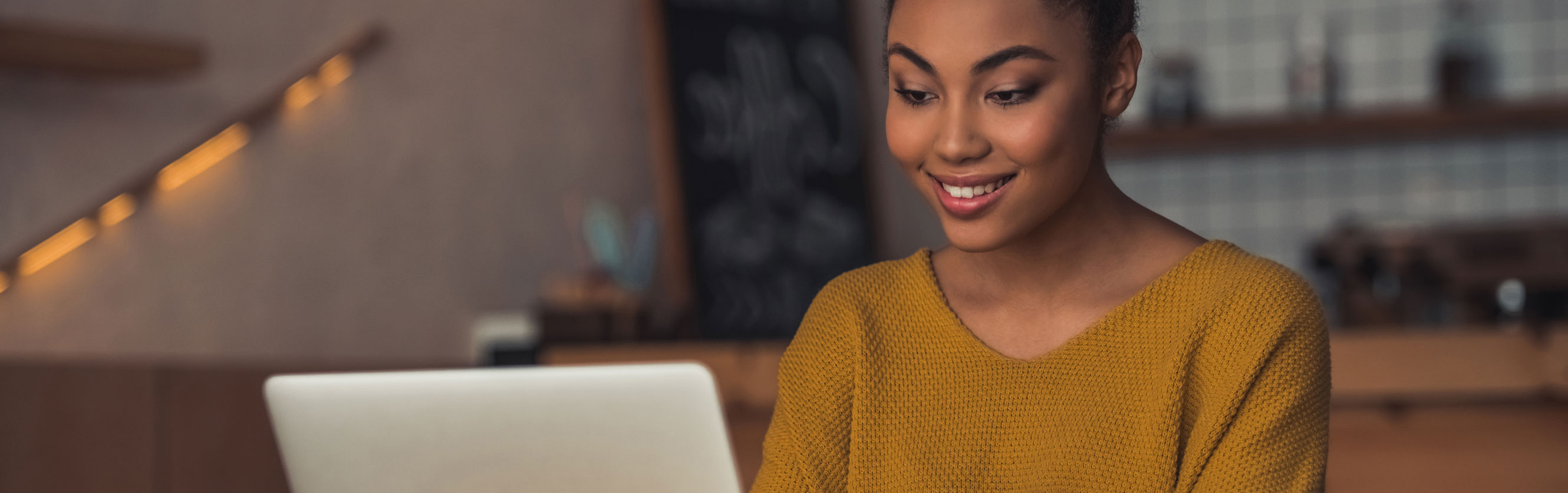 woman at computer